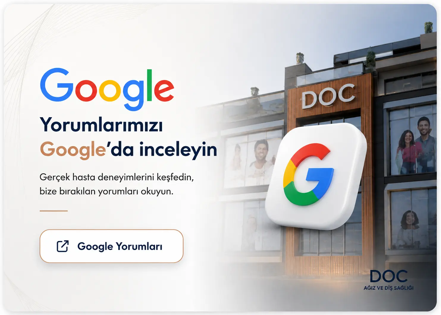 DOC Google-beoordelingen